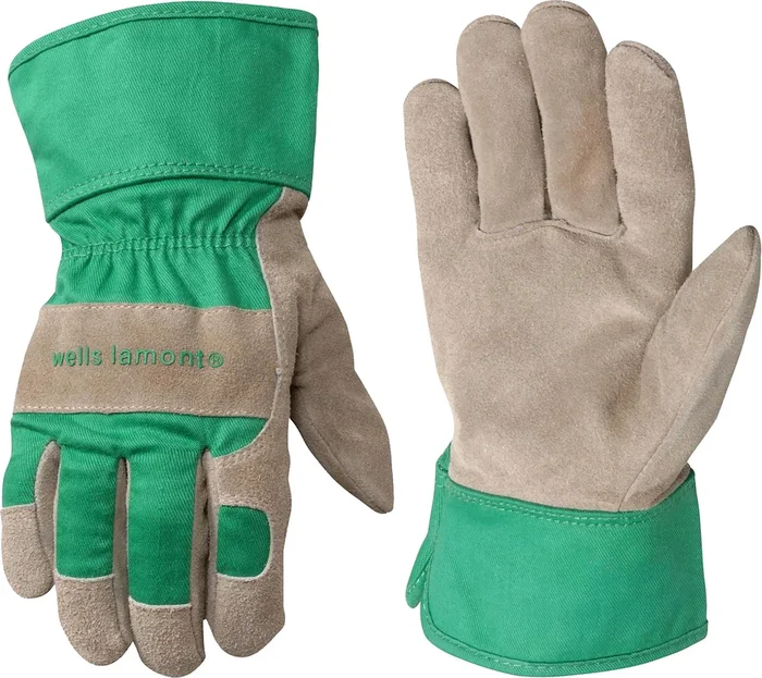 Wells Lamont Youth Leather Palm Work Glove (Pack Of 6)