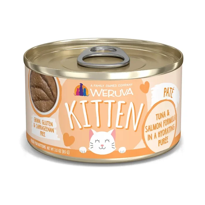Weruva – Kitten – Tuna & Salmon Puree Wet Cat Food