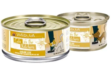 Weruva Goldie Lox Chicken and Salmon Recipe Au Jus 3.2oz