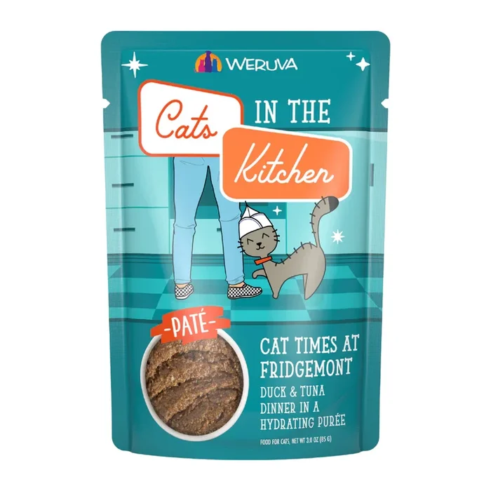 Wet Cat Food – Cats in the Kitchen SNS Paté – Cat Times at Fridgemont – Duck & Tuna in a Hydrating Purée