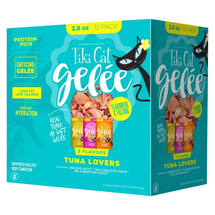 Wet Cat Food – GELÉE – Tuna Lovers – Variety Pack