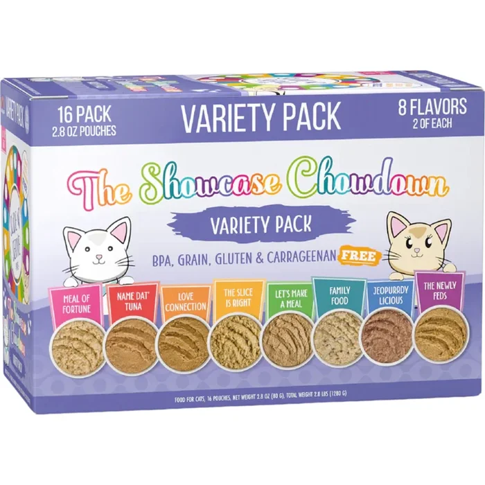 Wet Cat Food – SNS Paté – The Showcase Chowdown – Variety Pack