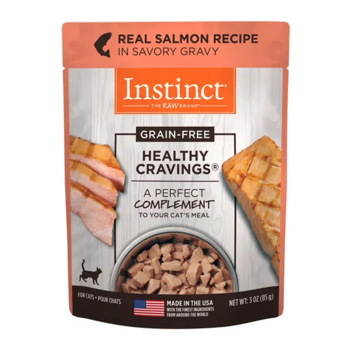 Wet Cat Food Topper – HEALTHY CRAVINGS – Real Salmon Recipe