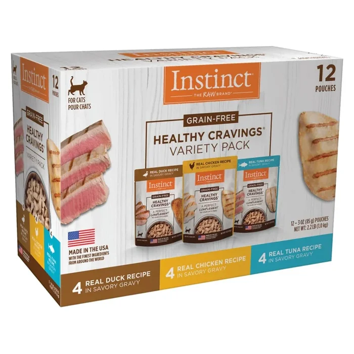 Wet Cat Food Topper – HEALTHY CRAVINGS – Variety Pack