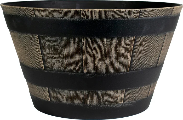 Whiskey Barrel Plastic (Pack Of 4)