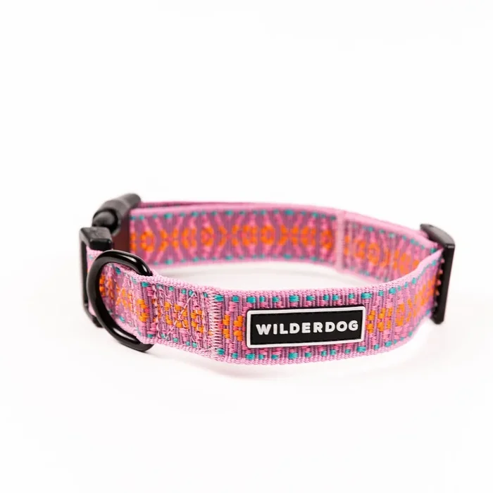 Wilderdog Ultralight Collar Series For Dogs – Large – Lilac