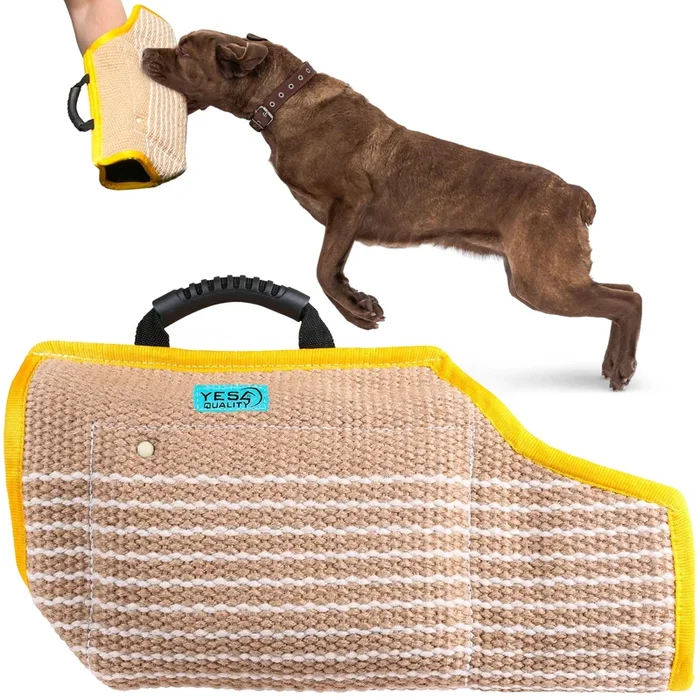 Yes4Quality Dog Bite Sleeve, Durable Training Equipment For Medium – Large Dogs Like German Shepherds & Pitbulls, Safe & Strong