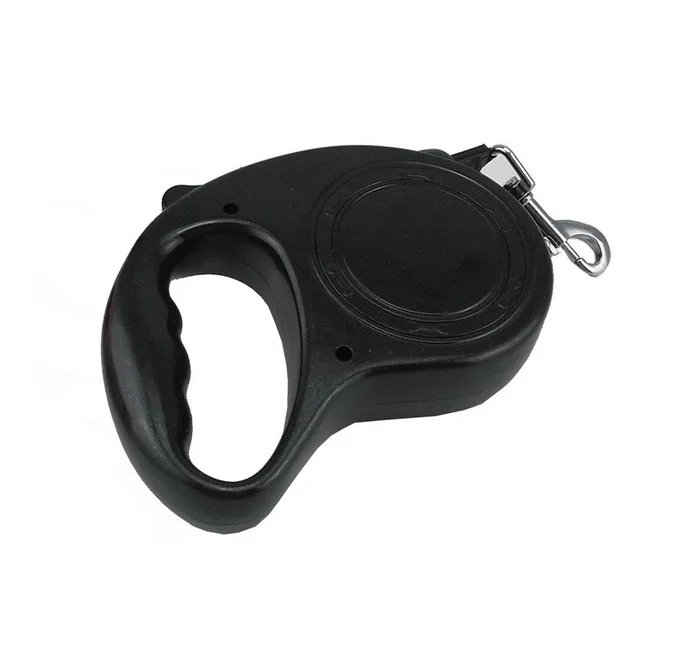 Yueton 16 Ft 5M Pet Dog Cat Puppy Retractable Leash Traction Rope Walking Lead Leash (Black)