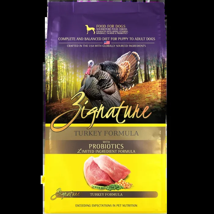 Zignature Turkey Formula Dog Food 12.5 lb