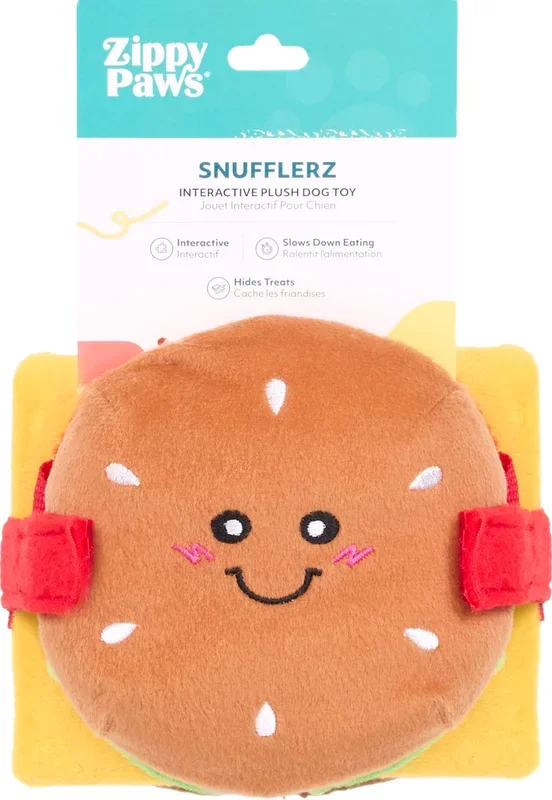 ZIPPYPAWS SNUFFLERZ STACKS – CHEESEBURGER
