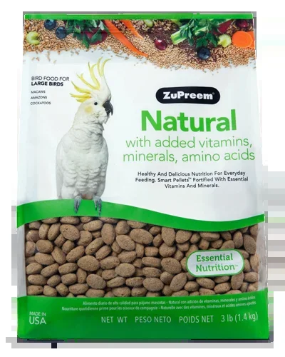 Zupreem Natural for Large Birds – 3 lb.
